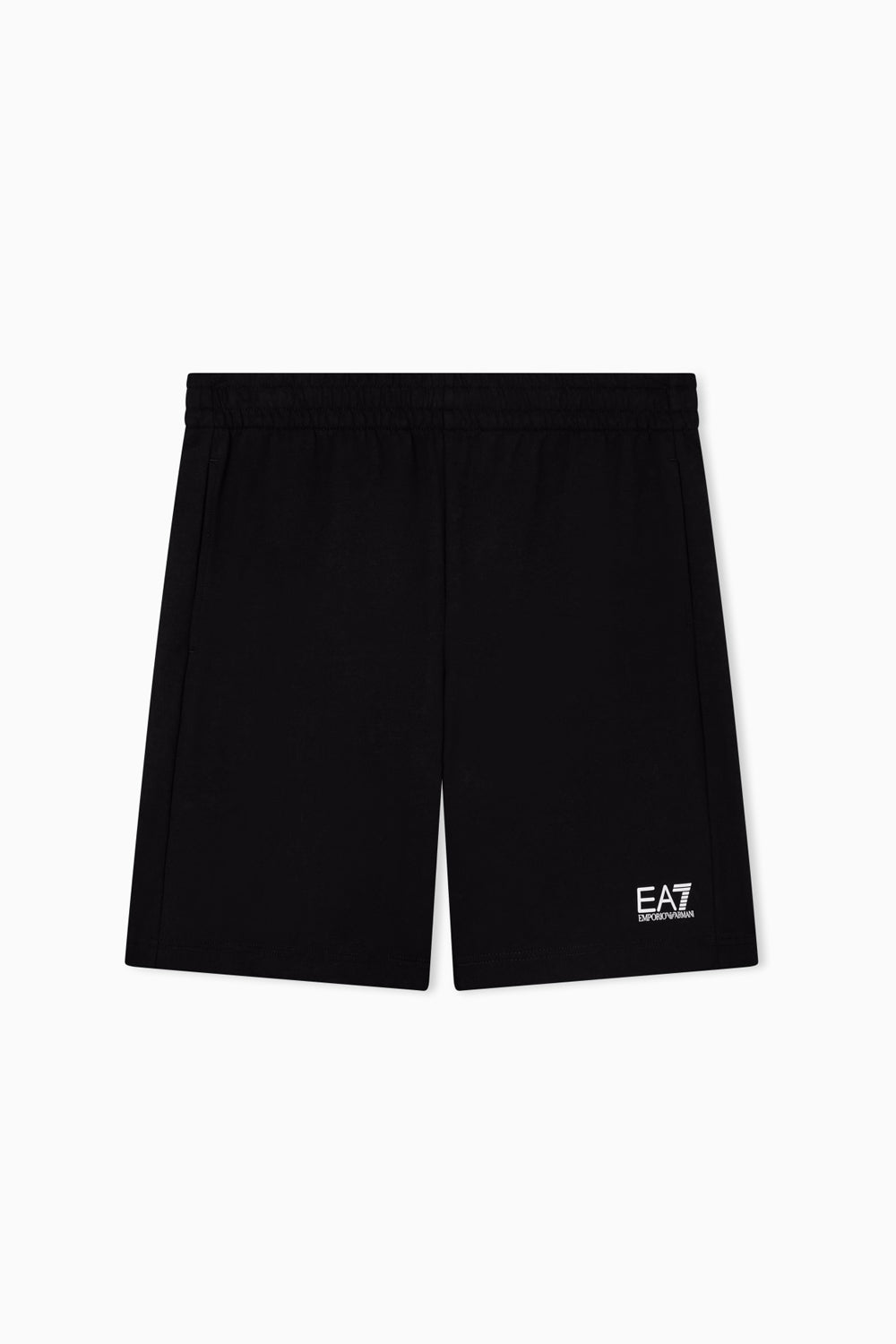 Shorts elasticizzati in cotone con coulisse Core Identity 8NPS65 PJVRZ1200 EA7 Emporio Armani 
