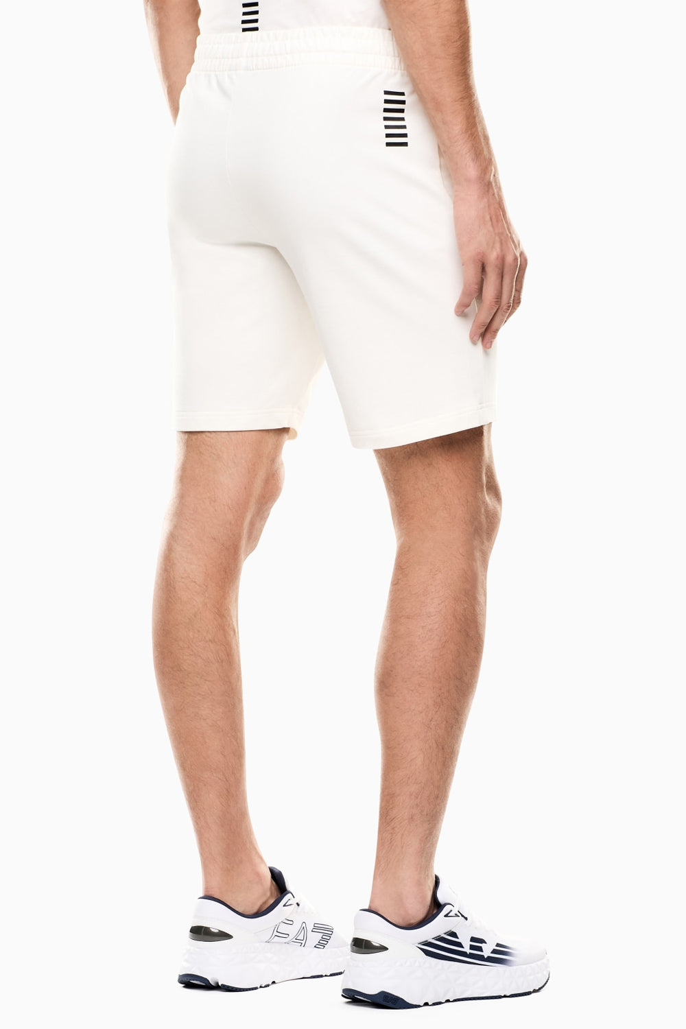 Shorts elasticizzati in cotone con coulisse Core Identity 8NPS65 PJVRZU0004 EA7 Emporio Armani 