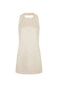 Mini abito in duchesse con collana AB871 62E2193 Elisabetta Franchi 