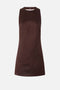 Mini abito in duchesse con collana AB871 62E2644 Elisabetta Franchi 