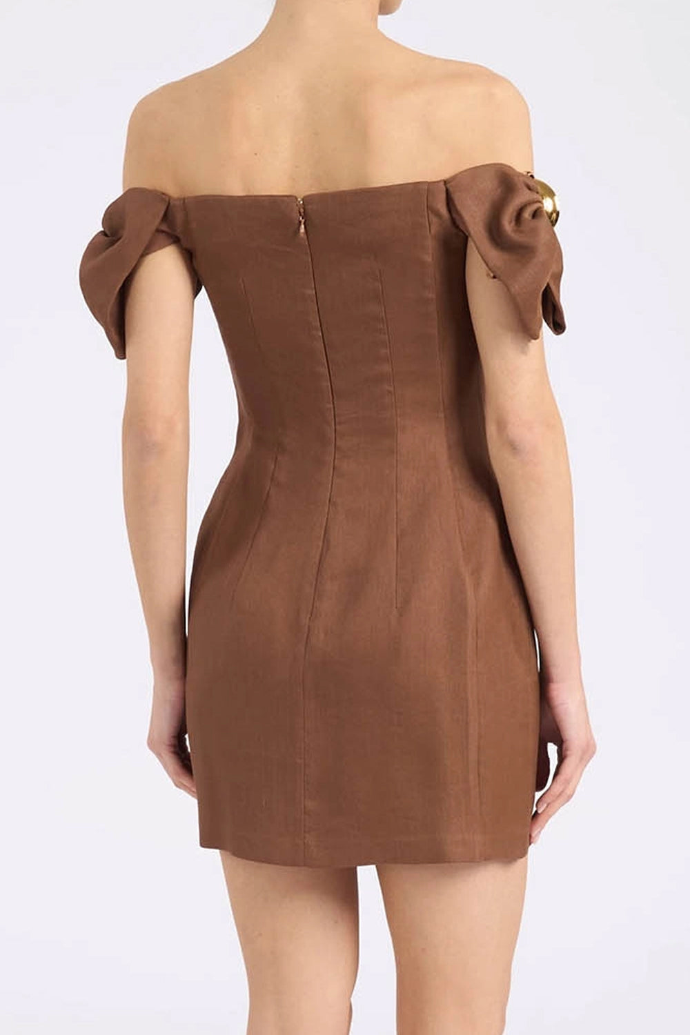 MINI ABITO IN MISTO LINO AB968 62E2600 Elisabetta Franchi 