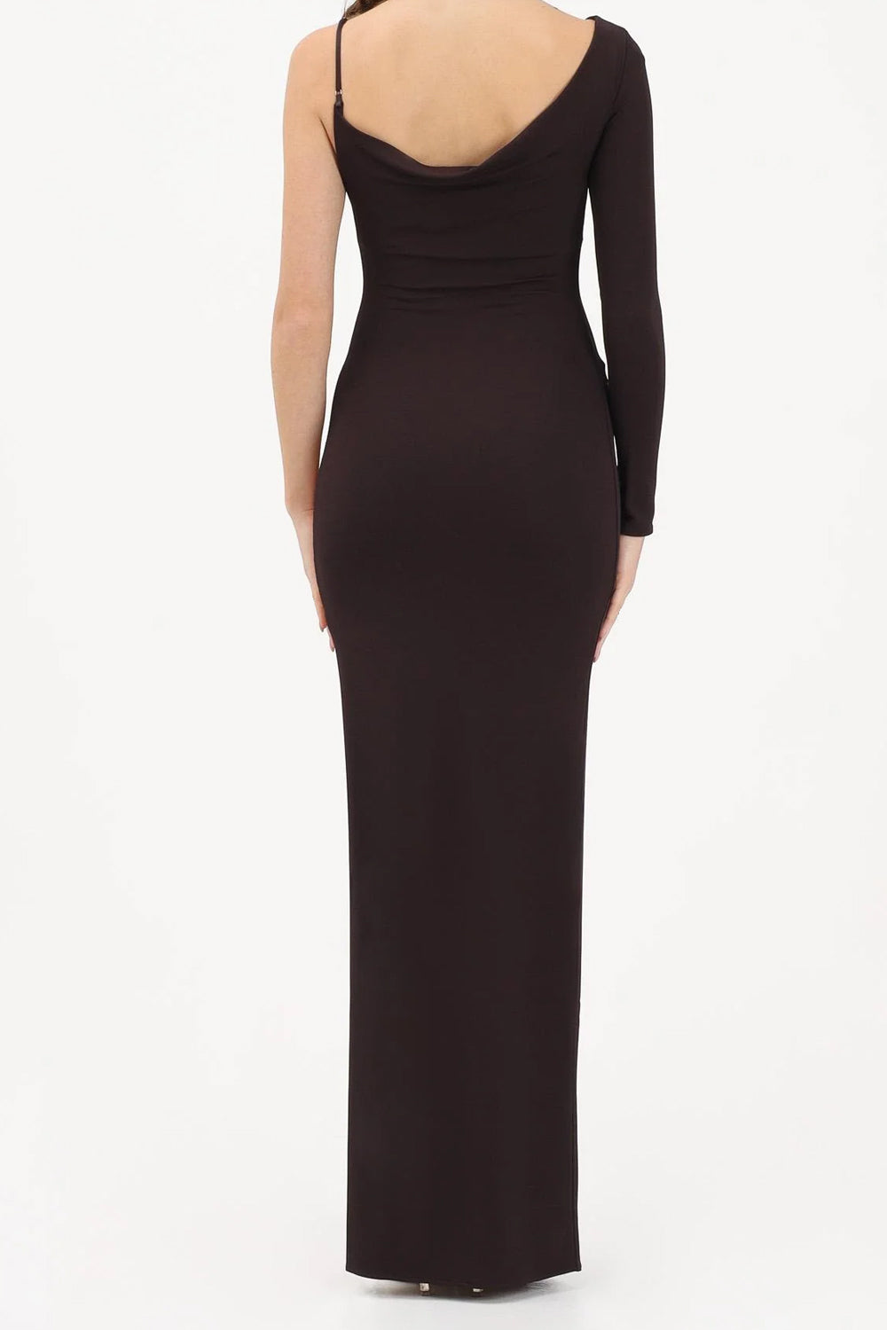 abito lungo monospalla ABR47 62E2EV9 Elisabetta Franchi 