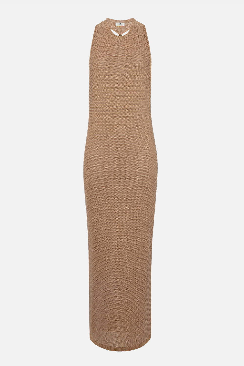 Abito in maglia con torchon gioiello AM34T 62E2470 Elisabetta Franchi 