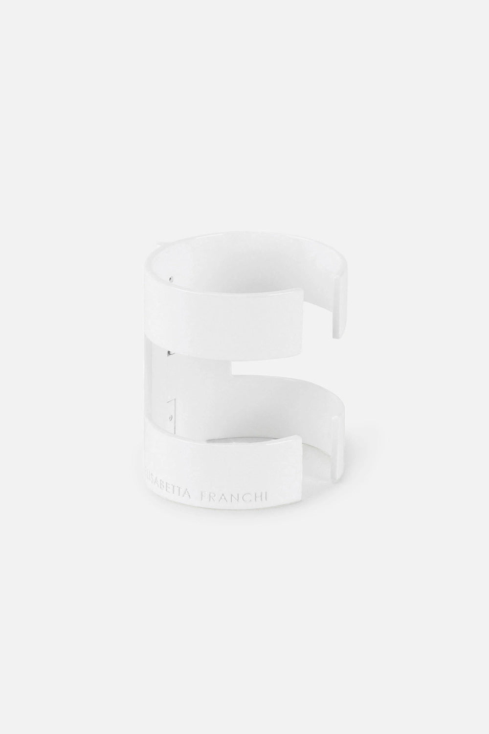 Bracciale Cuff Elisabetta Franchi in Metallo Dorato con Logo Inciso<BR/> BC01I 61E2360 Elisabetta Franchi 