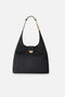 Borsa Hobo Elisabetta Franchi in Suede con Stampa Cocco e Catene Dorate BS01A 61E2110 Elisabetta Franchi 