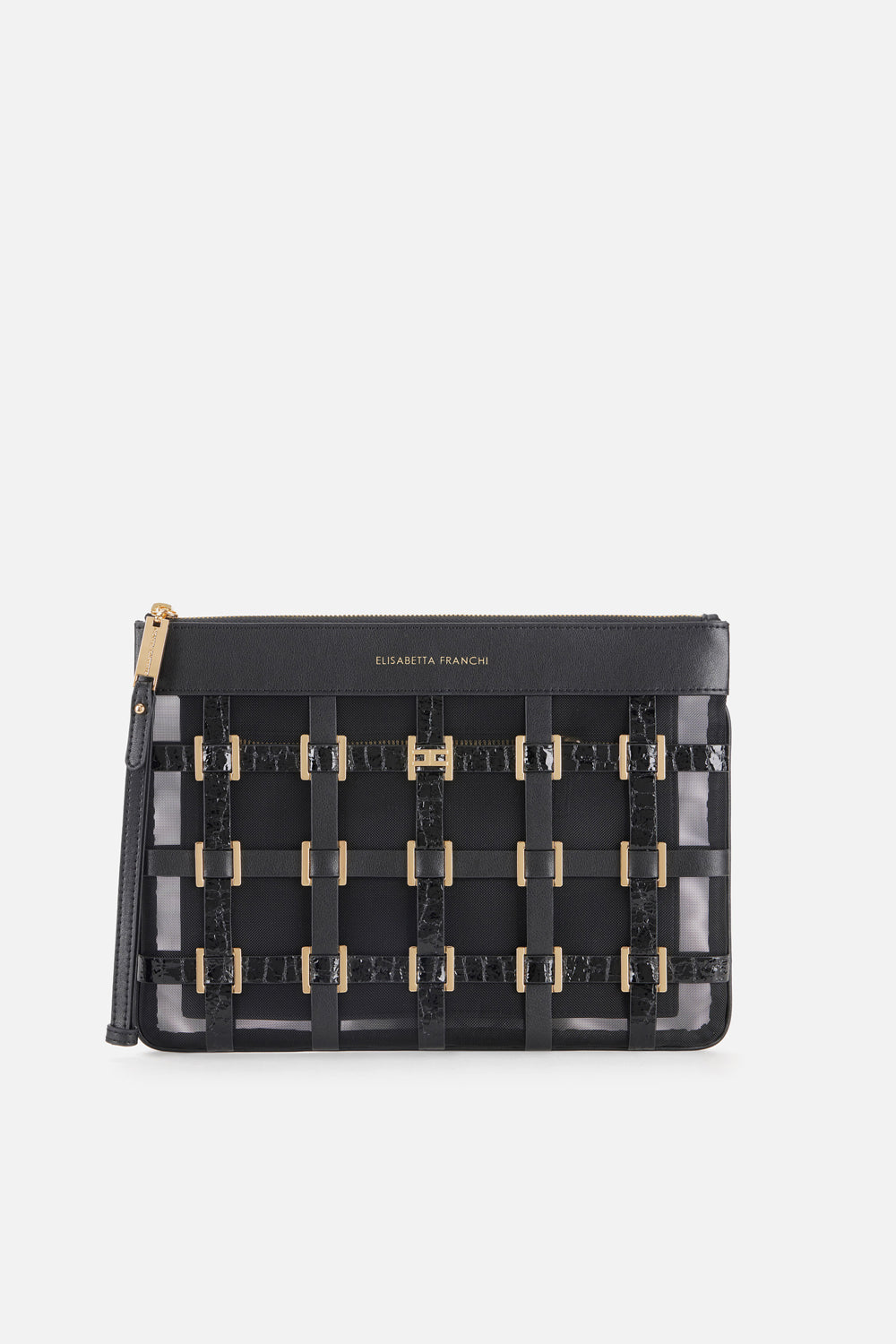 Busta a rete con anelle BS03A 62E2110 Elisabetta Franchi 