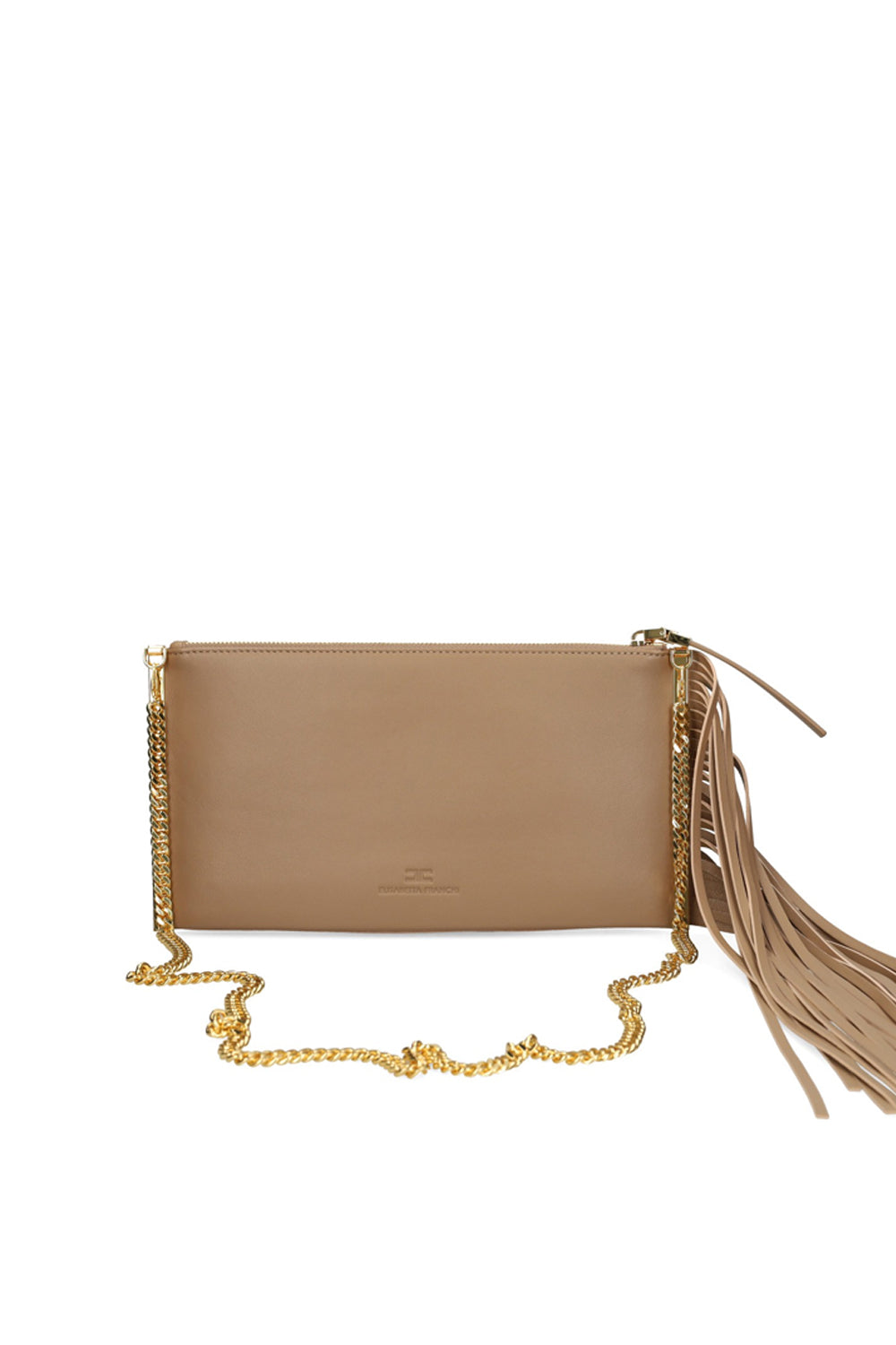 borsa Donna Elisabetta Franchi in Pelle Nappata con Tracolla a Catena BS05N 62E2229 Elisabetta Franchi 
