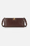 Borsa Elisabetta Franchi in Materiale Sintetico Effetto Naplak con Logo Dorato BS17A 61E2EV9 Elisabetta Franchi 