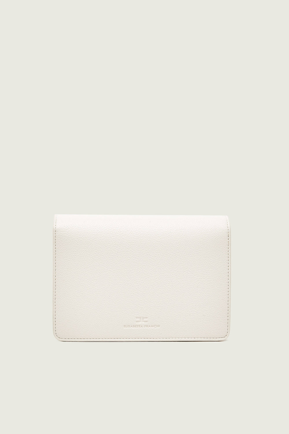 Borsa Elisabetta Franchi Effetto Pelle con Tracolla a Catena e Logo BS39A 61E2193 Elisabetta Franchi 