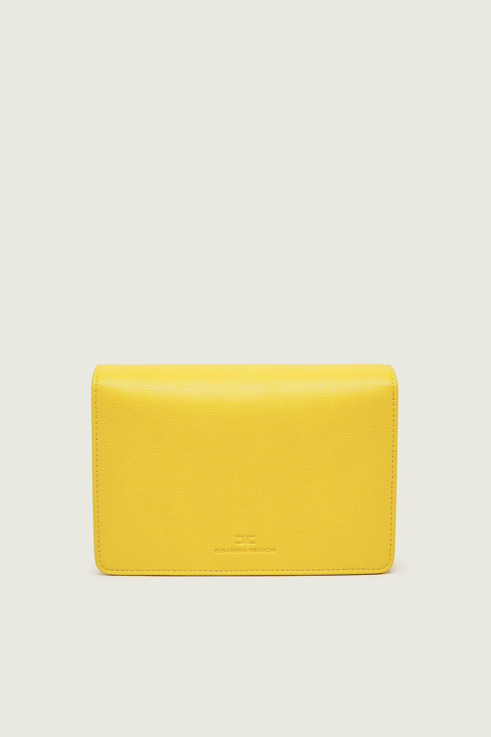Borsa Elisabetta Franchi Effetto Pelle con Tracolla a Catena e Logo BS39A 61E2EV4 Elisabetta Franchi 