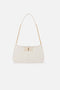 Borsa Elisabetta Franchi a Spalla con Tracolla in Metallo e Logo Dorato BS93A 61E2360 Elisabetta Franchi 