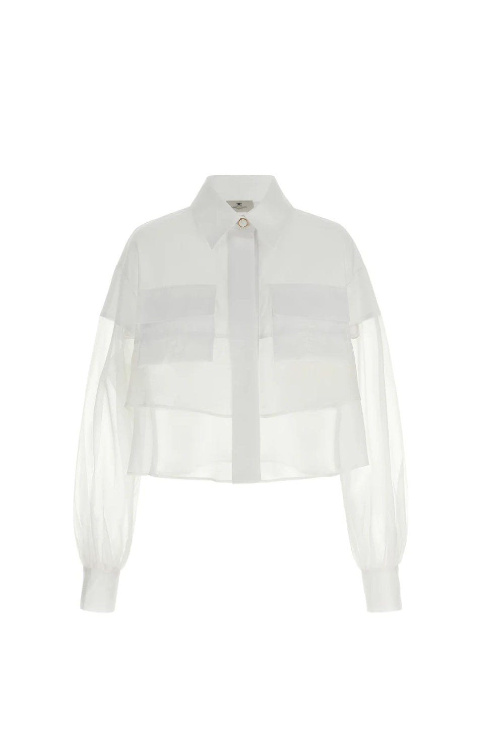 Camicia Elisabetta Franchi in Tessuto Trasparente CA118 61E2360 Elisabetta Franchi 