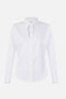 Camicia Elisabetta Franchi in Cotone con Colletto Cut-Out e Polsi Ricamati CA128 61E2100 Elisabetta Franchi 