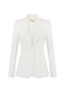 Giacca in doppio crêpe stretch GI216 61E2360 Elisabetta Franchi 
