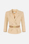 Giacca in tessuto tecnico bielastico GI224 61E2470 Elisabetta Franchi 