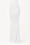 Gonna Lunga Elisabetta Franchi in Jersey Crêpe con Drappeggi GO162 63E2360 Elisabetta Franchi 