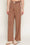 Pantaloni in Maglia Elisabetta Franchi con Bande Lucide e Logo Jacquard