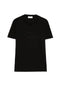 T-shirt in cotone con ricamo logo MA017 61E2110 Elisabetta Franchi 