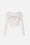 Top in Maglia Elisabetta Franchi con Stampa Logo e Scollo Ampio