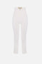 Pantaloni Elisabetta Franchi in Doppio Crêpe Stretch con Apertura a V PA163 61E2360 Elisabetta Franchi 