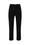 Pantaloni in doppio crêpe stretch con logo charm