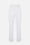 Pantaloni in doppio crêpe stretch con logo charm