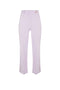 Pantaloni in doppio crêpe stretch con logo charm PA168 61E2EV7 Elisabetta Franchi 