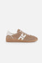 Sneakers Elisabetta Franchi in Nappa con Inserti in Crosta e Logo SA61G 61E2FC5 Elisabetta Franchi 