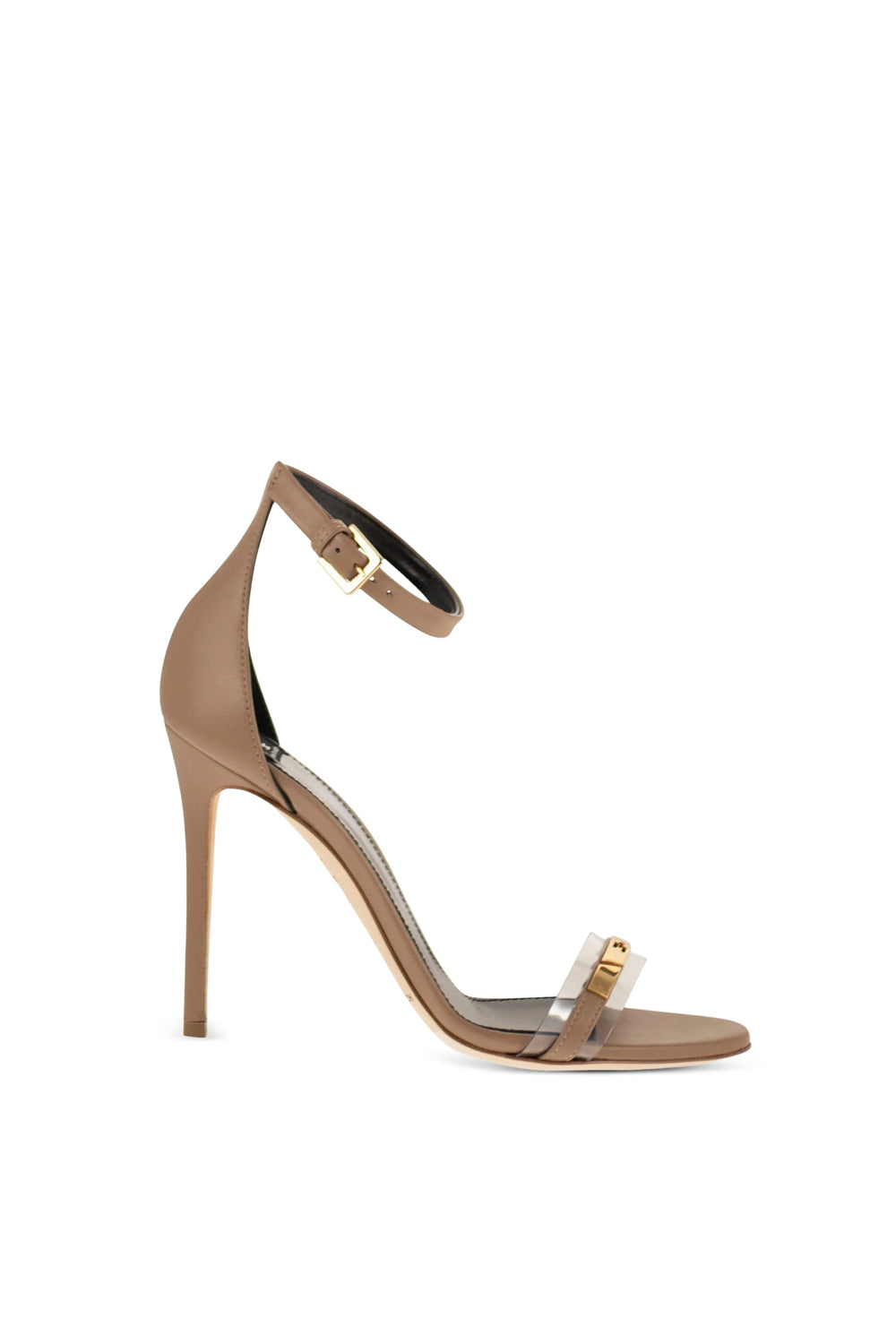 Sandali in pelle con cinturino alla caviglia SA89L 61E2229 Elisabetta Franchi 