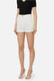 Shorts Elisabetta Franchi in Crêpe Leggero con Risvolto e Logo SH009 61E2360 Elisabetta Franchi 