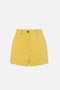 Shorts in crêpe leggero con bottone logo SH009 61E2EV4 Elisabetta Franchi 
