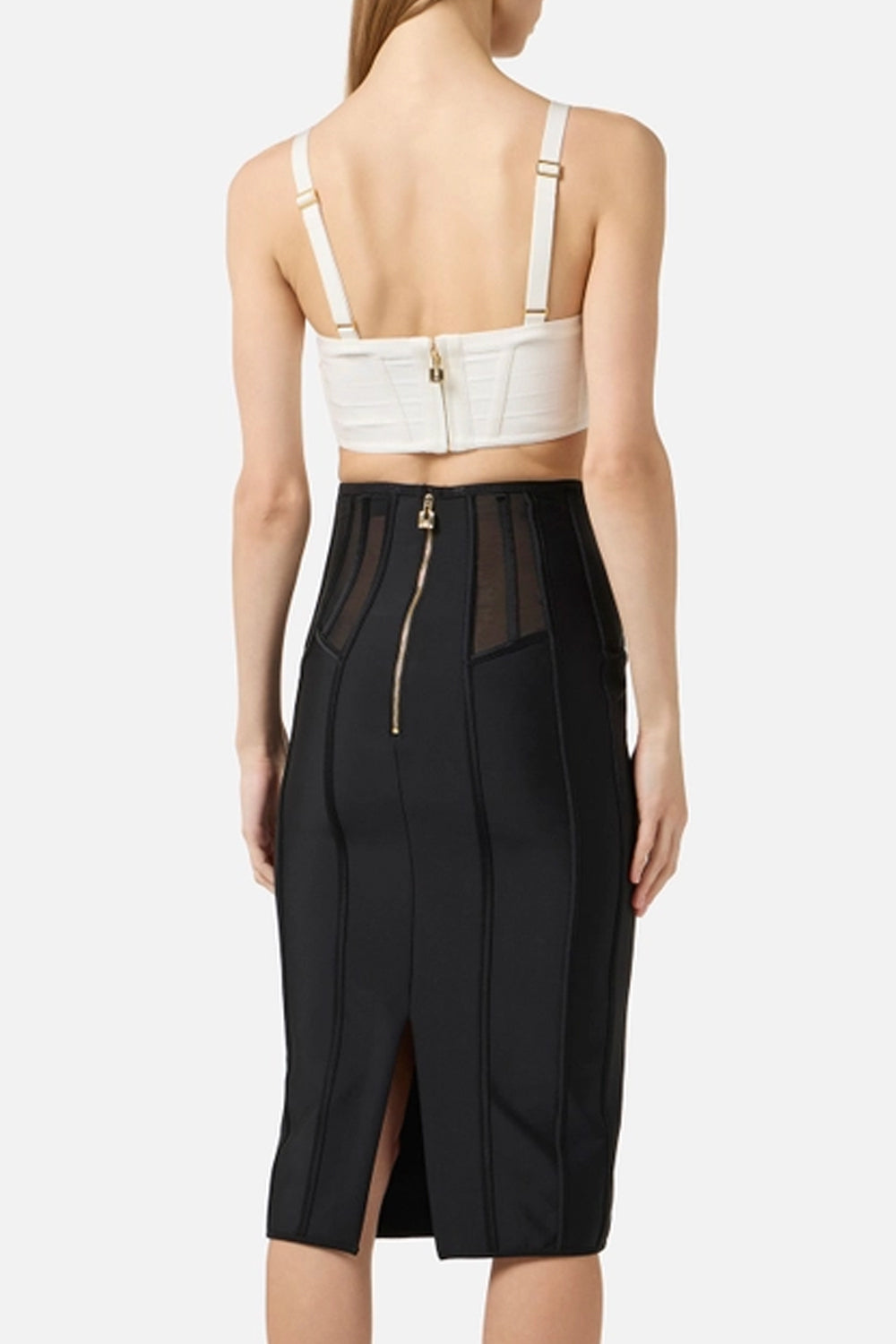 Top in maglia 3D TK82D 62E2360 Elisabetta Franchi 