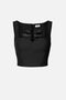 Top in doppio crêpe stretch TO041 61E2110 Elisabetta Franchi 