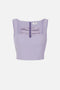 Top in doppio crêpe stretch TO041 61E2EV7 Elisabetta Franchi 