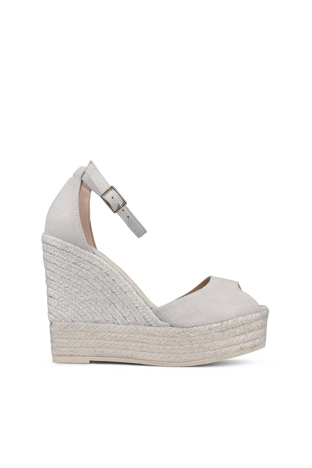 sandalo zeppa in pelle scamosciata SASHA ANTEMARFIL Espadrilles 