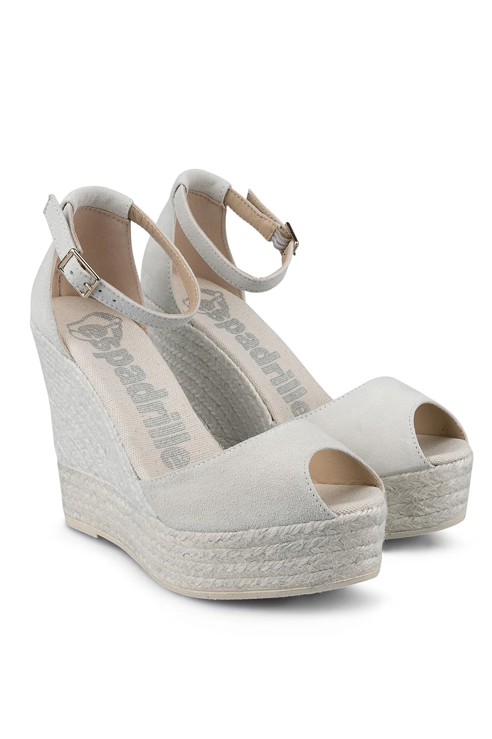 sandalo zeppa in pelle scamosciata SASHA ANTEMARFIL Espadrilles 