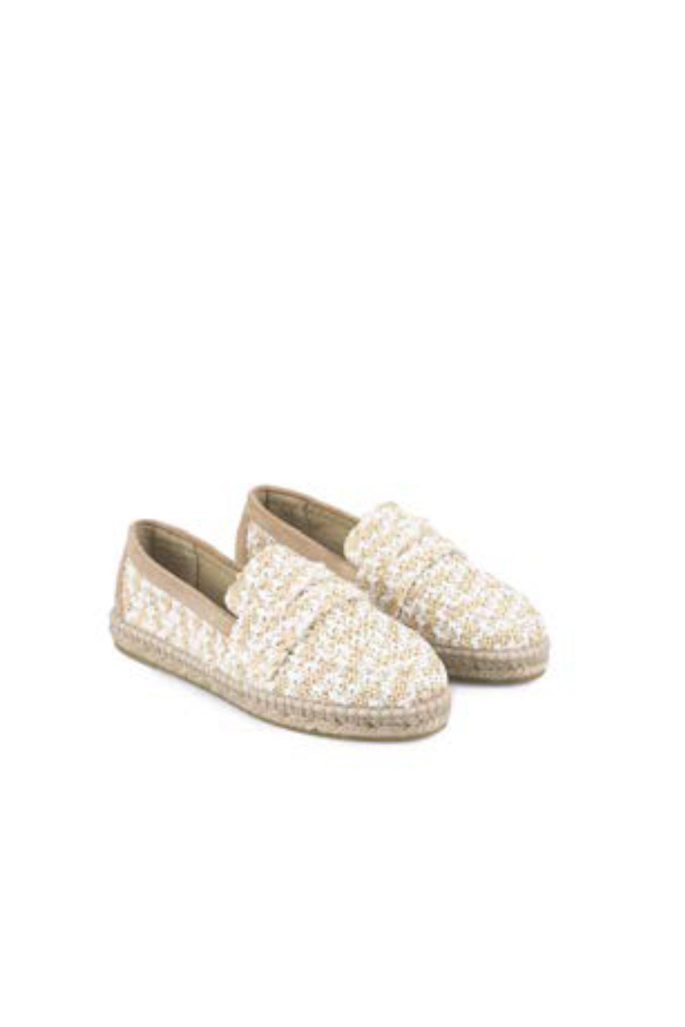 espadrillas con tomaia in corda e doppio fondo ZONA BOMBAYNATURAL/CRUDO Espadrilles 