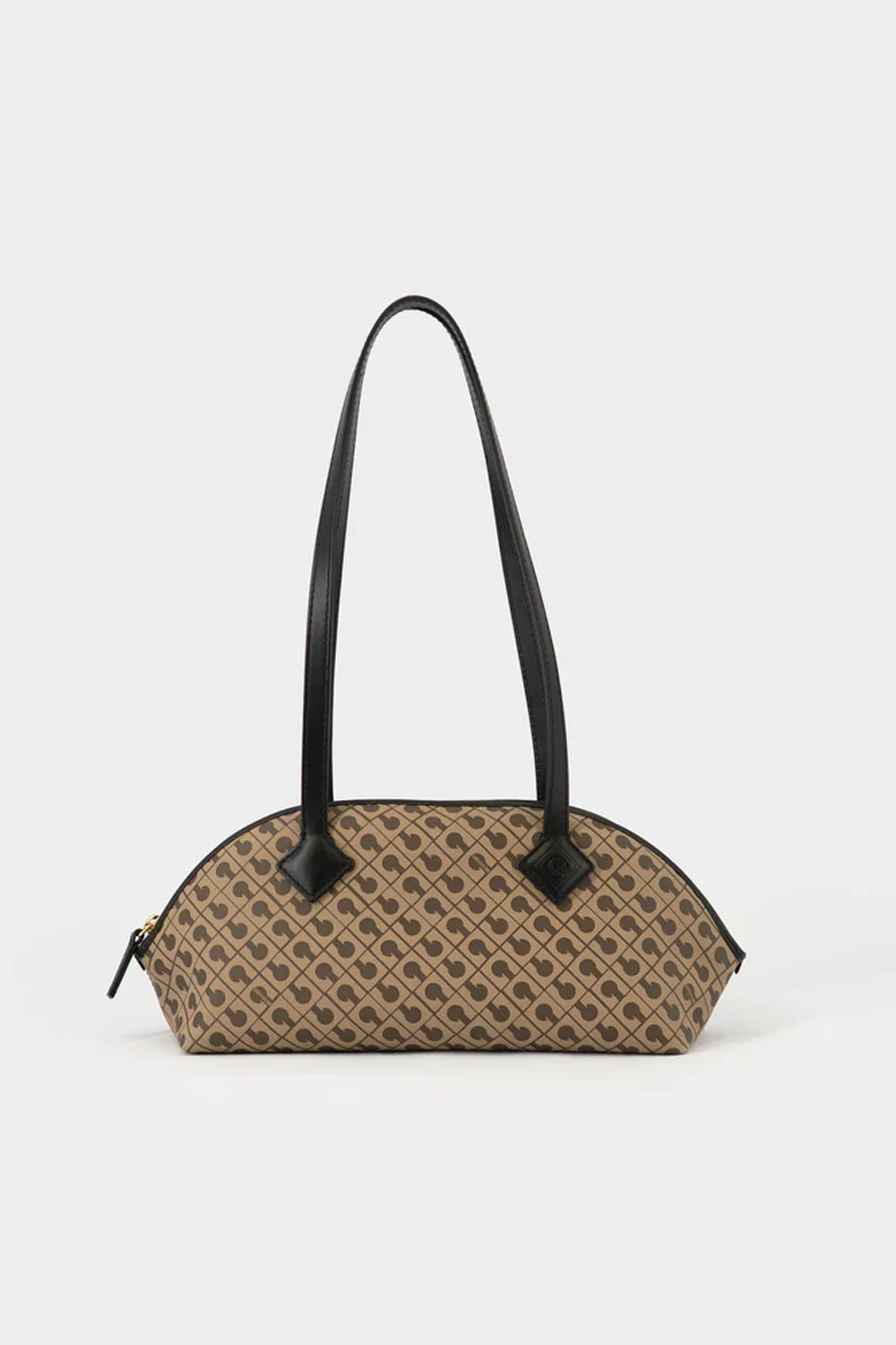 Borsa Baguette in Millerighe GHB0235 MOKA Gherardini 