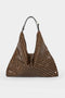 borsa hobo amazzonia maxi LINEA SOFTY GHB1023 GLOSSY TOFFEE Gherardini 