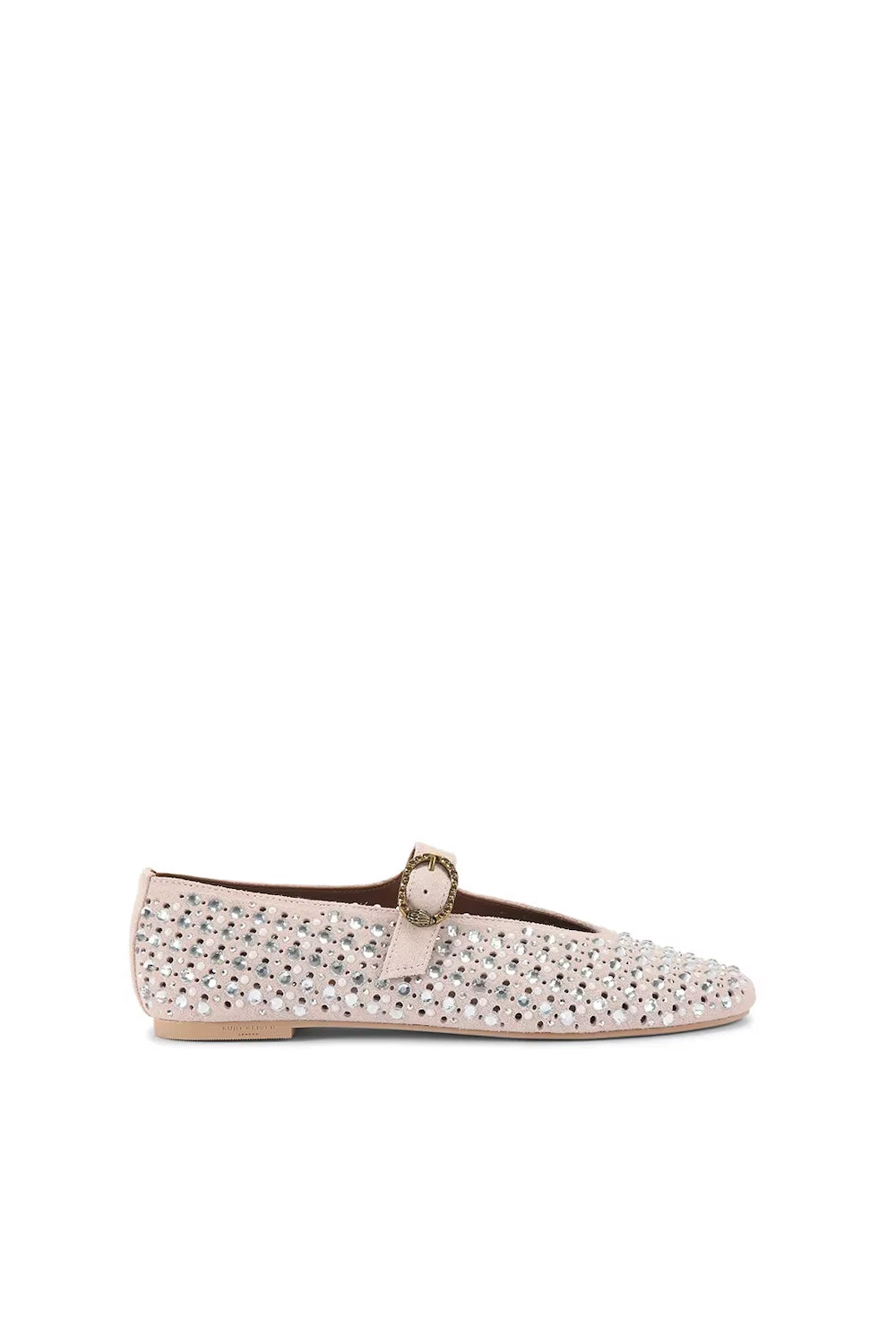 Ballerine Kurt Geiger London in Pelle Scamosciata con Strass 2656353209 /PINK Kurt Geiger London 