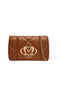 Borsa a tracolla Love Moschino trapuntata cuoio con logo cuore in metallo JC4043PP1O LC0200 Love Moschino 