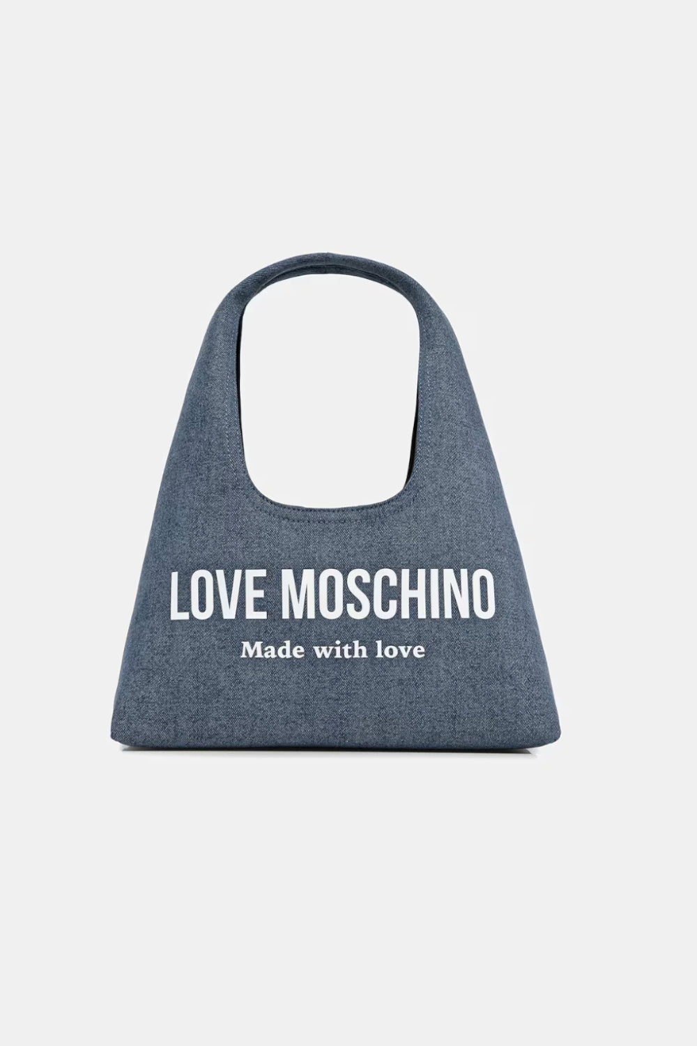 Borsa a mano Love Moschino in denim con chiusura magnetica JC4059PP1O LG170A Love Moschino 