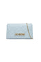 Pochette trapuntata Love Moschino con logo lettering oro e catena JC4079PP1O LA0701 Love Moschino 
