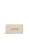 Portafoglio con zip trapuntato con logo JC5600PP1O LA0110 Love Moschino 