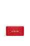 Portafoglio con zip trapuntato con logo JC5600PP1O LA0500 Love Moschino 