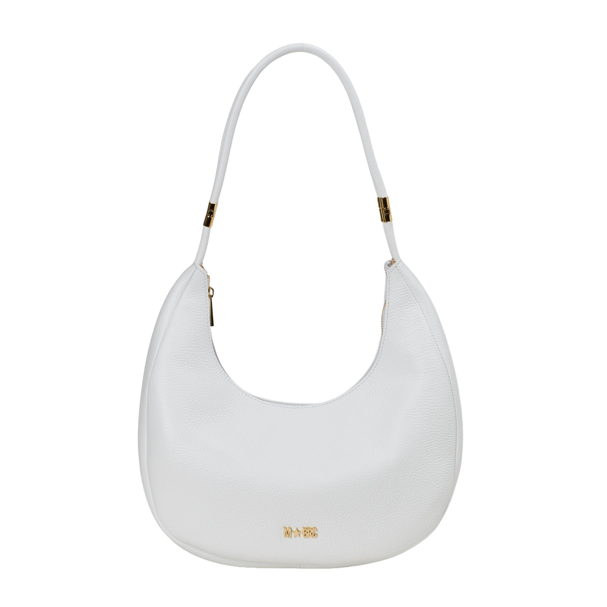 BORSA IN PELLE LINEA TUBOLAR H230 /BIANCO M Brc 
