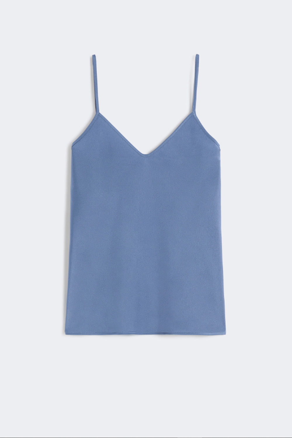 Top sottoveste in satin leggero MSEELFI 008AVIO Max Mara Studio 
