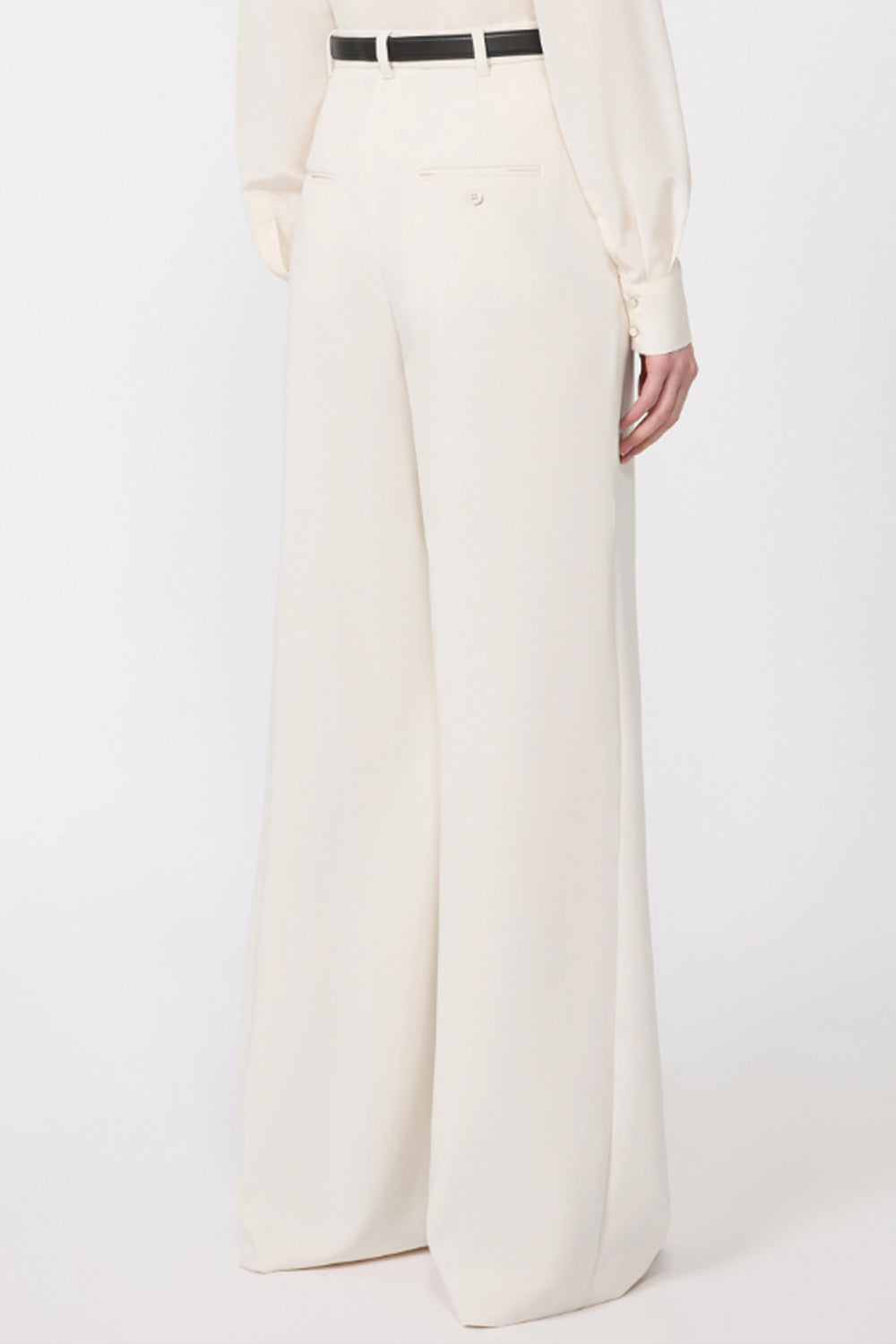 Pantalone in cady MSTAMICO 060BEIGE Max Mara Studio 