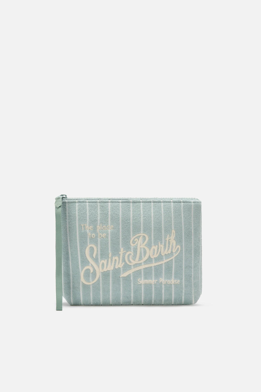 Pochette Aline effetto spugna con fantasia a righe in rilievo ALI0003 -02811L Mc2 Saint Barth 