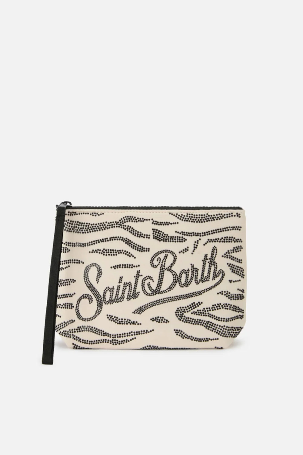 Pochette Aline con stampa leopardata e strass ALI0032 -00271L Mc2 Saint Barth 